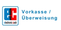 Vorkasse / Überweisung